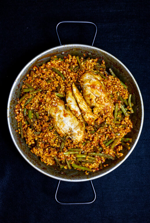 Hähnchen Paella